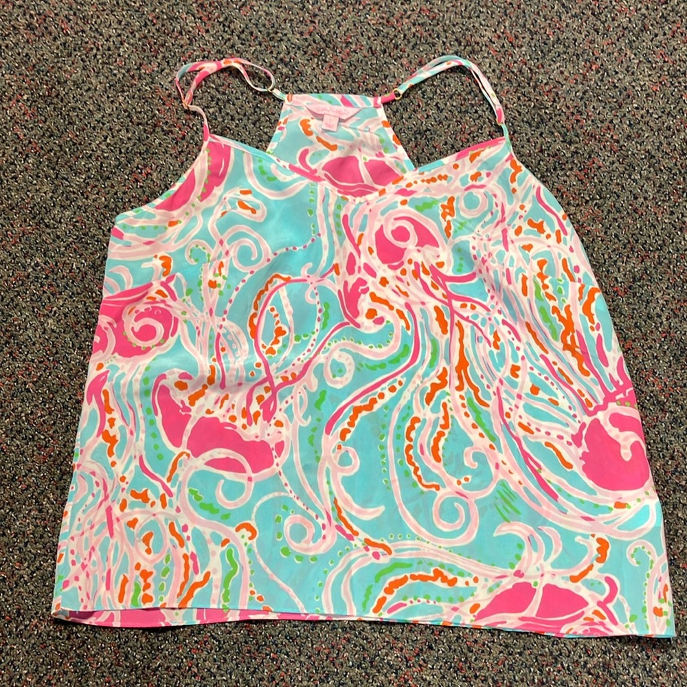 Colorful Swirl Pattern Tank Top